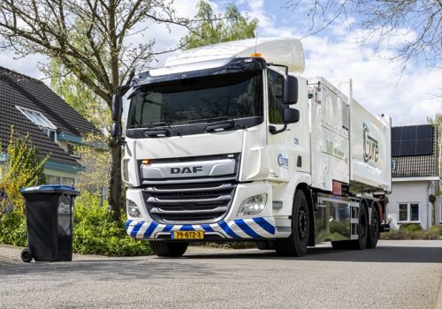 Fully electric DAFs for garbage collection min Fully electric DAFs for garbage collection min